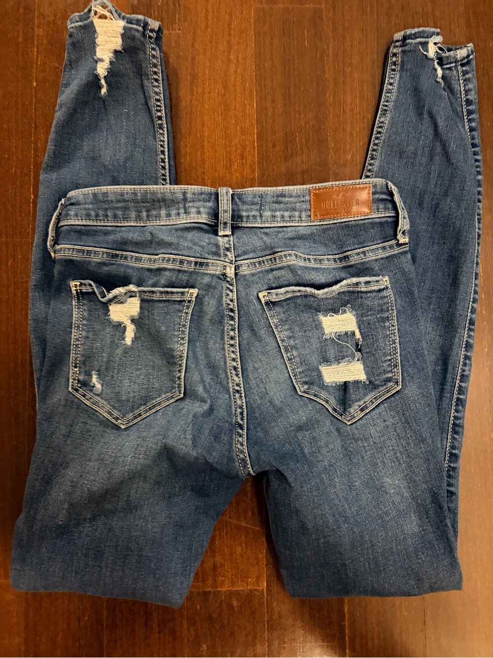 ๐๐๐3 Pairs of Jeans! Hollister Skinny Jeans sz 1 (25) - Picture 8 of 9